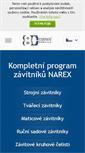 Mobile Screenshot of narexzd.cz